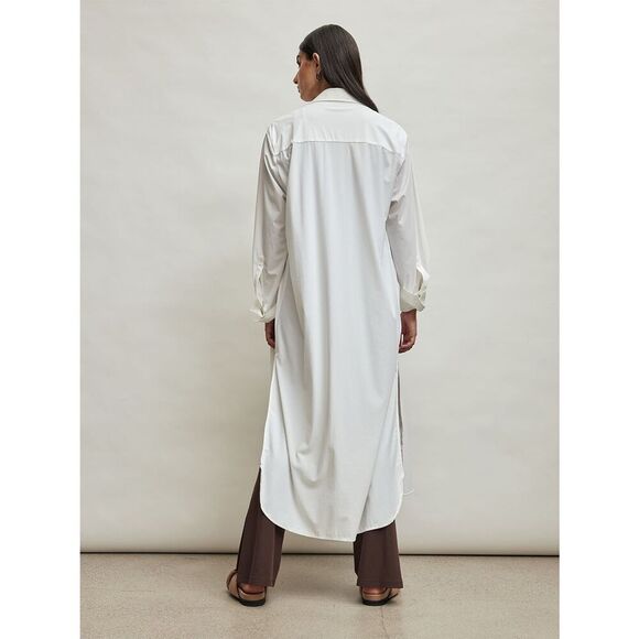 NWT Carbon38 Button Up Oversized Tunic Dress - Picture 3 of 9